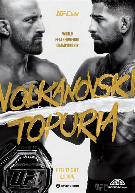 UFC 298 .